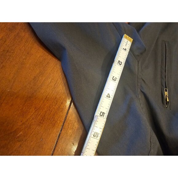 Eden Society Charcoal Utility Jacket With Hood & Button/Zipper Closure - Picture 6 of 15